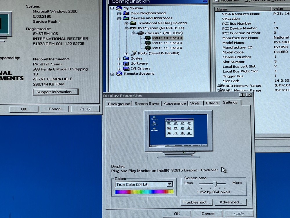 NATIONAL INSTRUMENTS NI PXI-8174 Embedded Computer