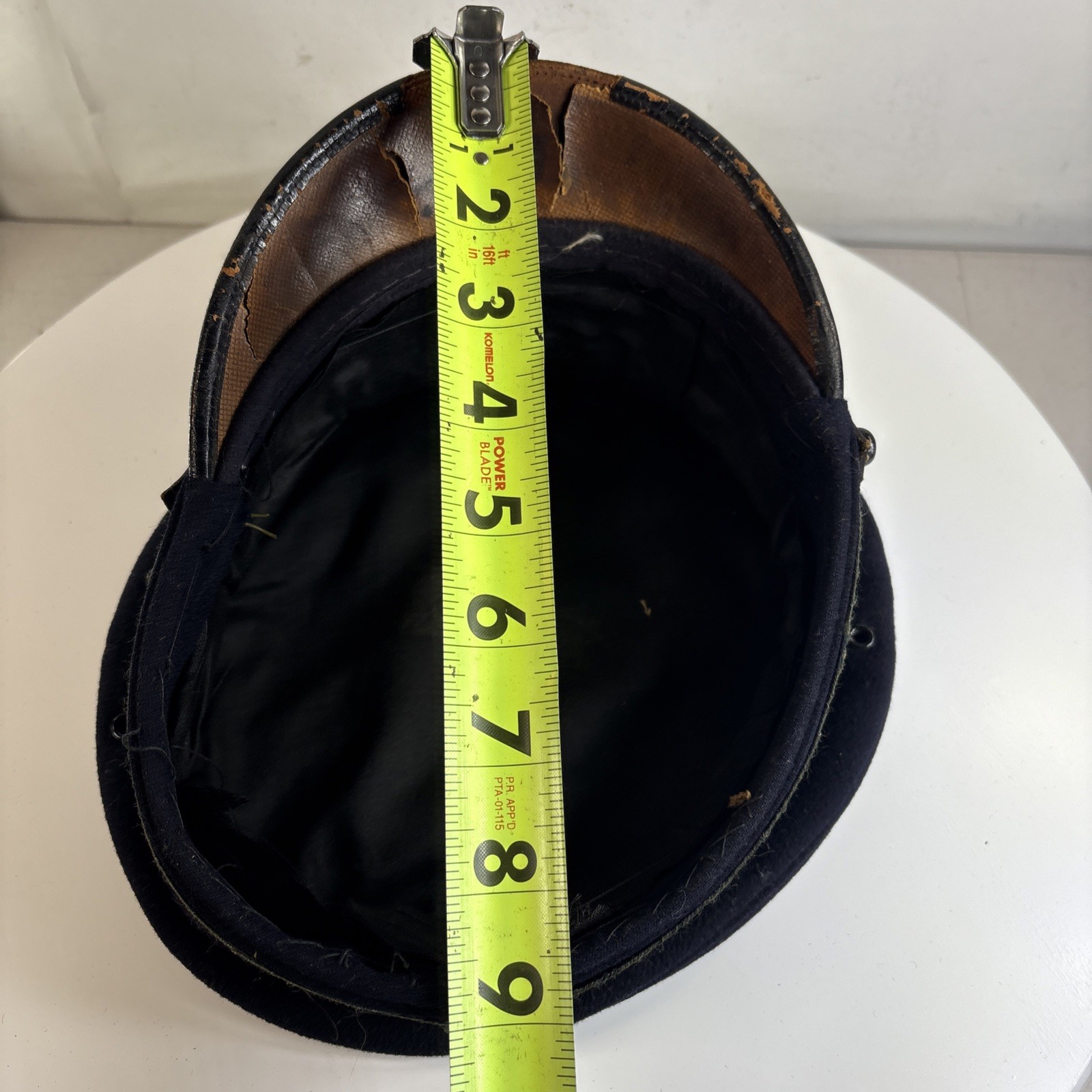 rare Civil War Kepi Hat Cap 5th Maryland Militia Military Society Goods 6C49