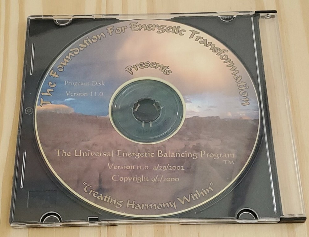 Universal Energetic Balancing Program CD Version 2 Creating Harmony Within 2002