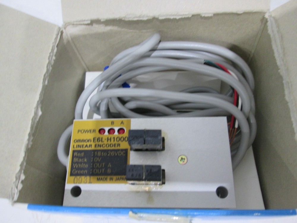 Omron, E6L-H1000, Linear Encoder, R,B,W,G, New