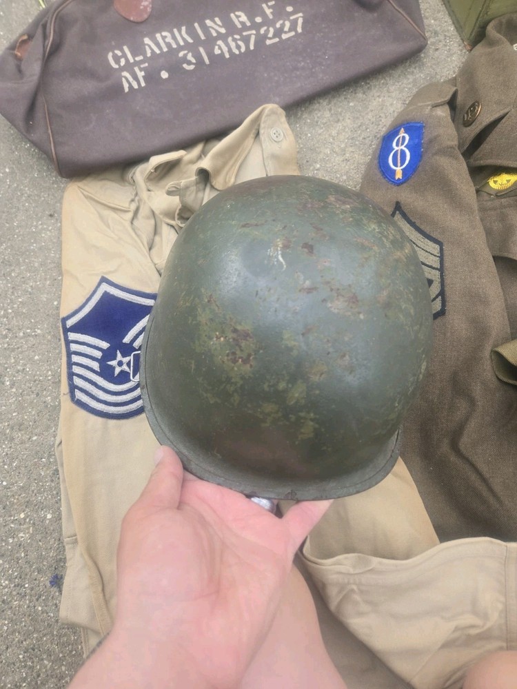 WWII 8th Infantry Division / 9th Air Force Transitional Af Uniform Grouping Idd