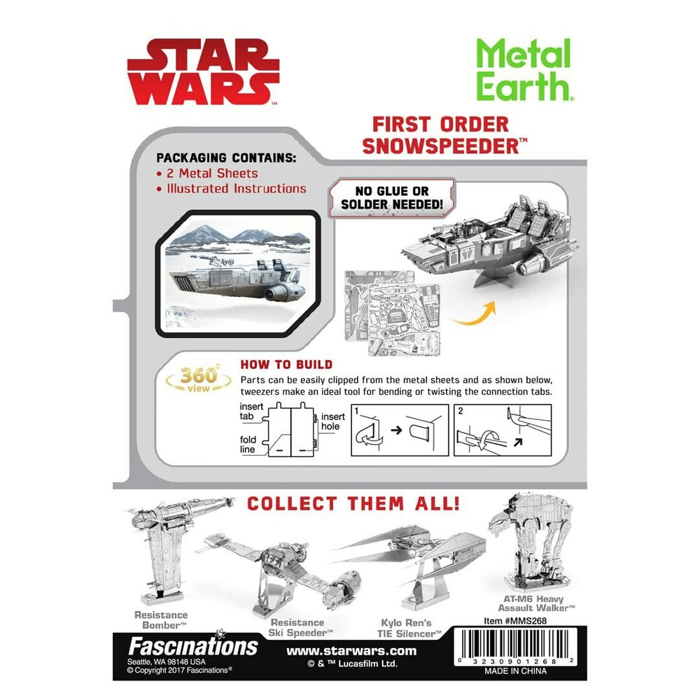 Fascinations First Order Snowspeeder MMS268