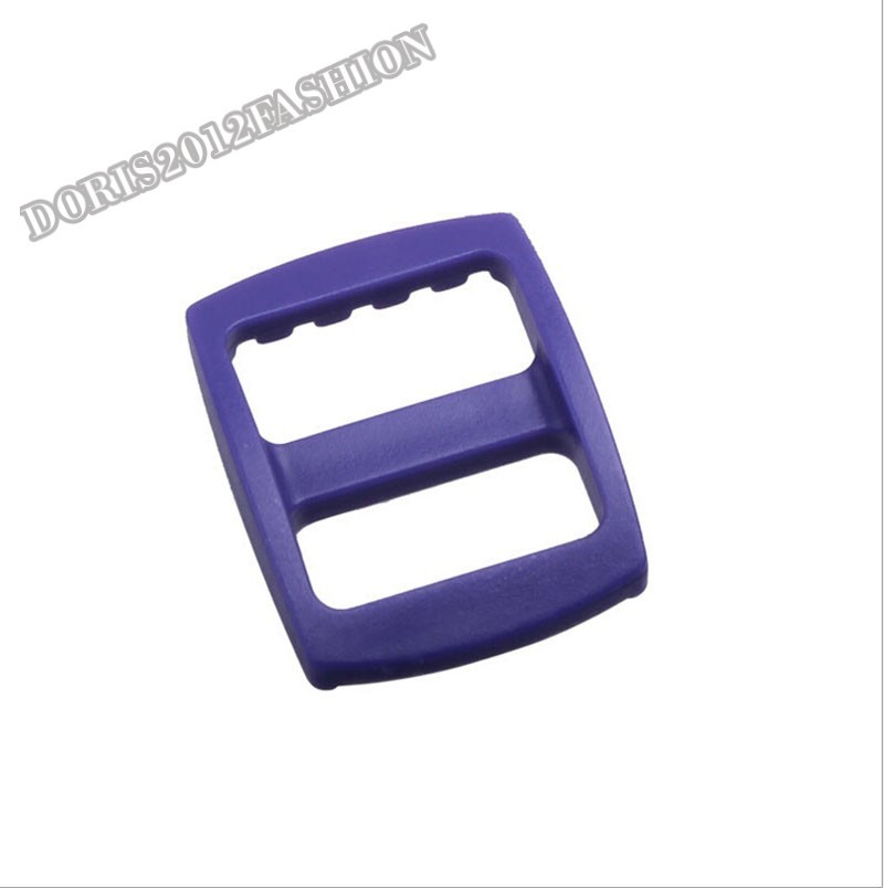 15mm 1/2" Tri-Glide Slider Adjustable Plastic Buckle 3 Bar Slider Webbing Strap