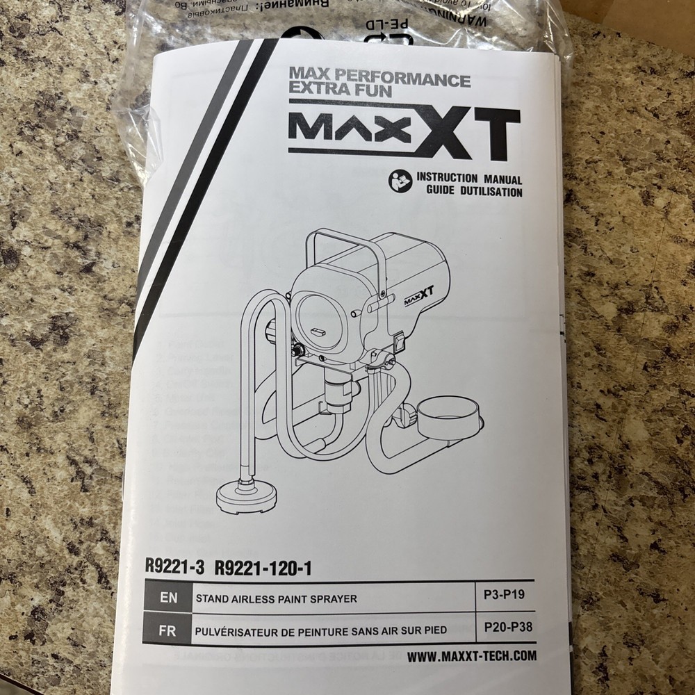 MAXXT motorized sprayer airless paint project paint sprayers for home interi