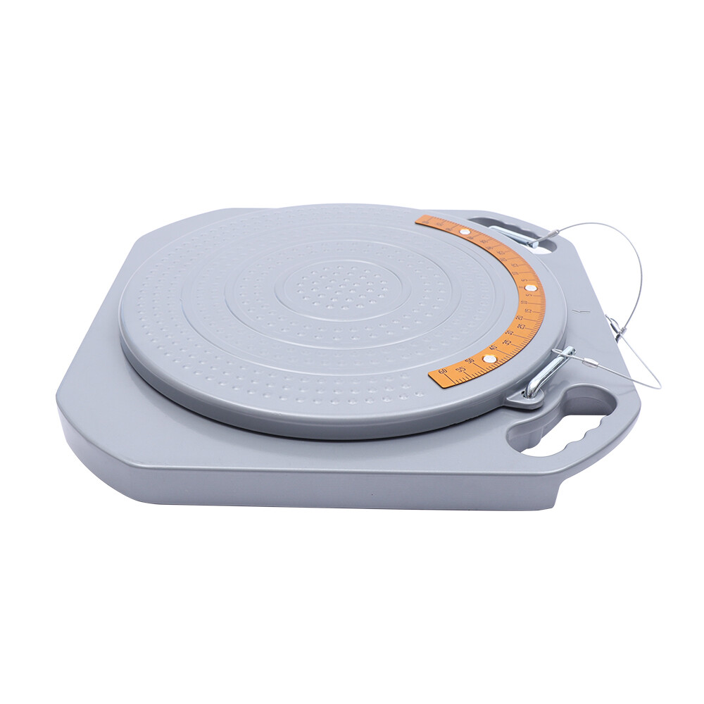 2x Wheel Alignment Turntable Turn Plates with Transition Bridge and Thrust Block