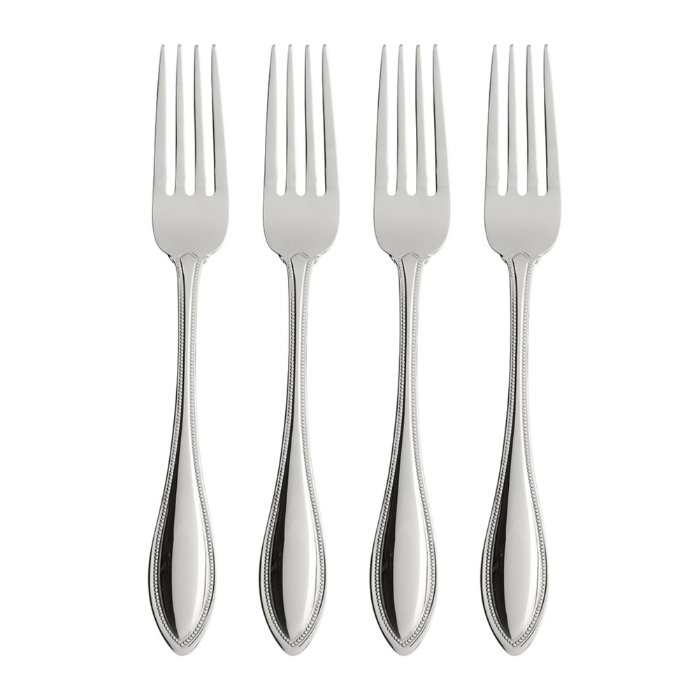 Oneida American Harmony Everyday Flatware Dinner Set of 4, Silverware