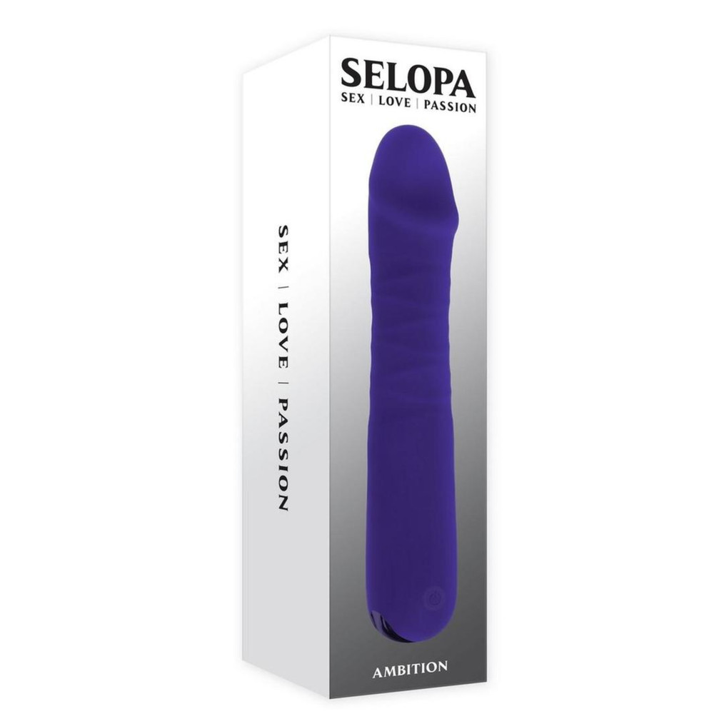 Rechargeable Silicone Thrusting Vibrator Powerful Stimulator G-spot Massager