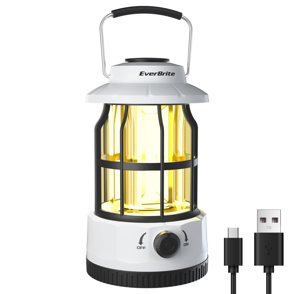 EverBrite LED Camping Lantern USB C Rechargeable Lantern Camping Lights Lanterns