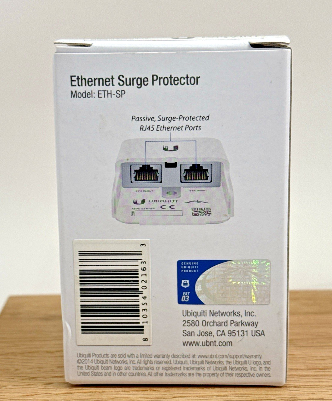 Ubiquiti ETH-SP Ethernet Surge Protector PoE ESD Lightning Protection OEM