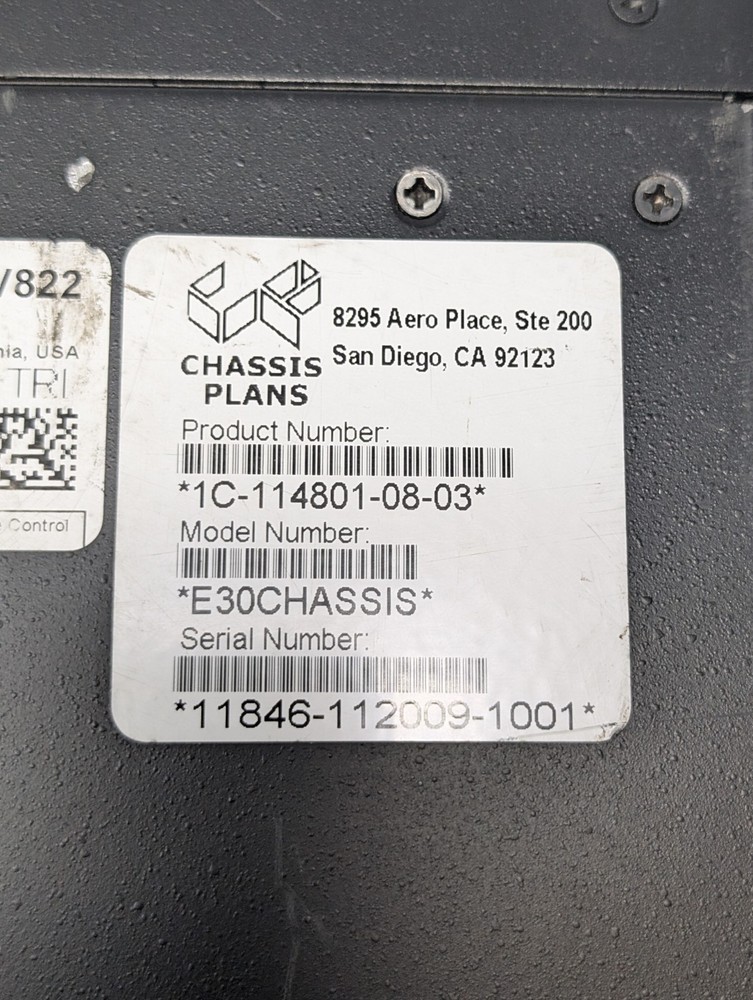 Rugged Industrial PC - Chassis Plans E30 - BMS Site Control - Win XP - Desktop