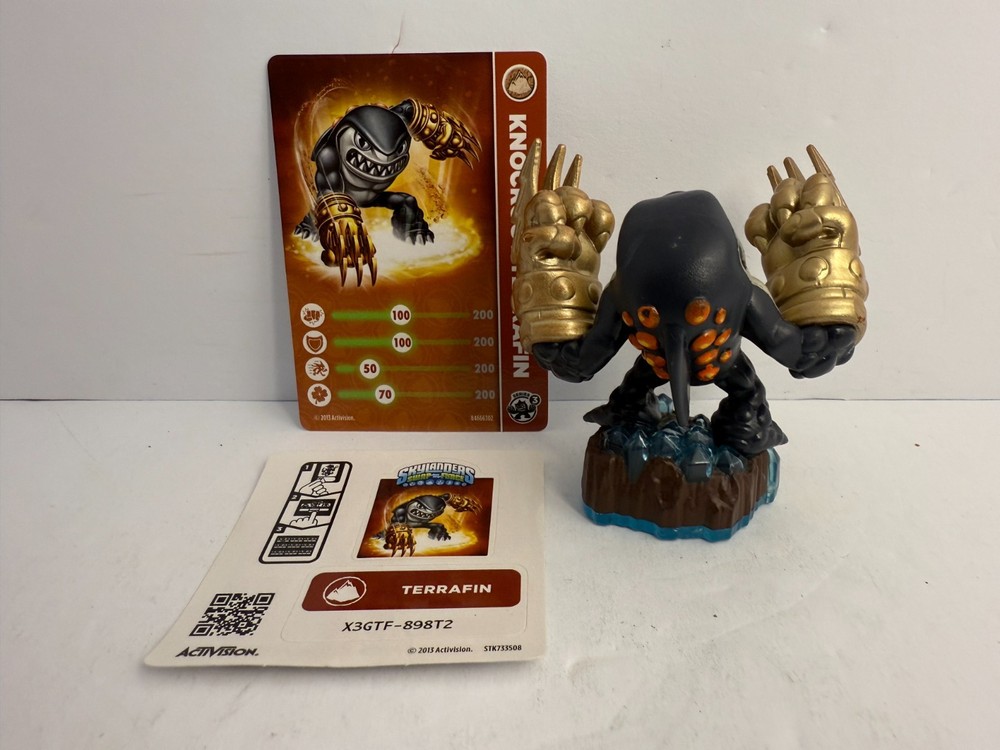 Activision Skylanders Swap Force Knockout Terrafin Figure 2013
