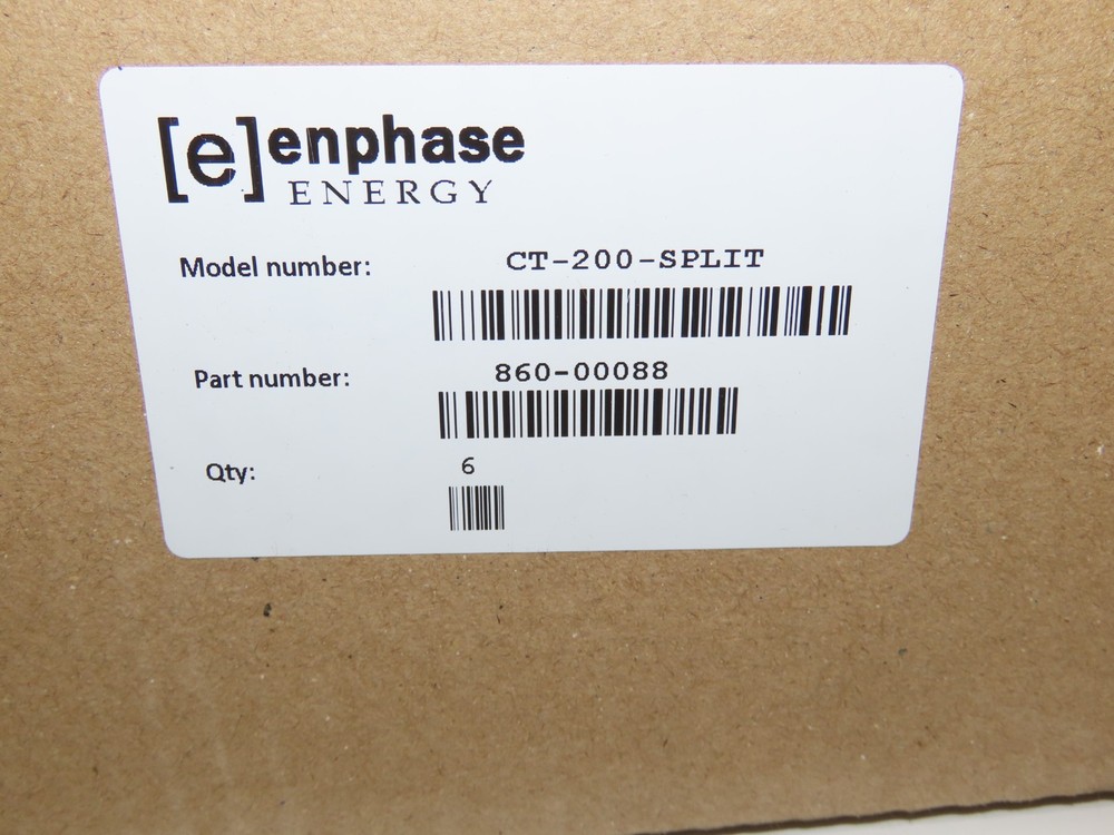 Enphase Split Core Current Transformer CT-200-SPLIT (Pack of 6)