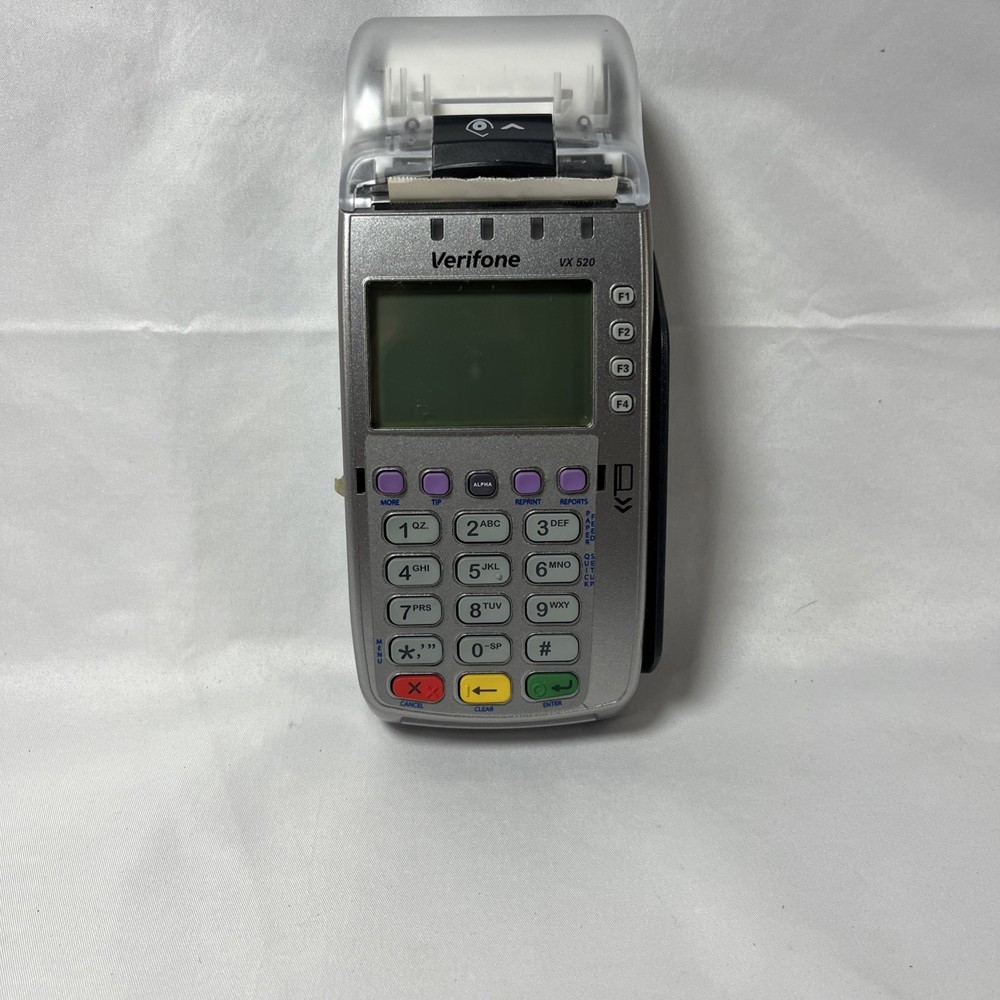 Verifone VX520  Credit Card Machine Terminal Reader UNTESTED Ships Fast!