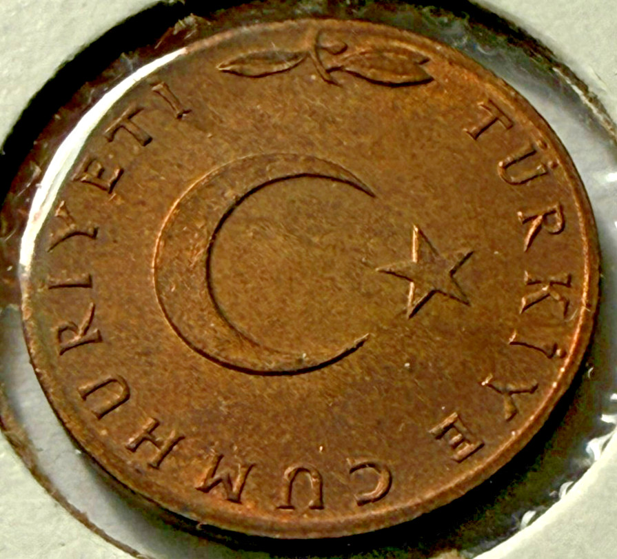 1965 TURKEY 5 KURUS AU
