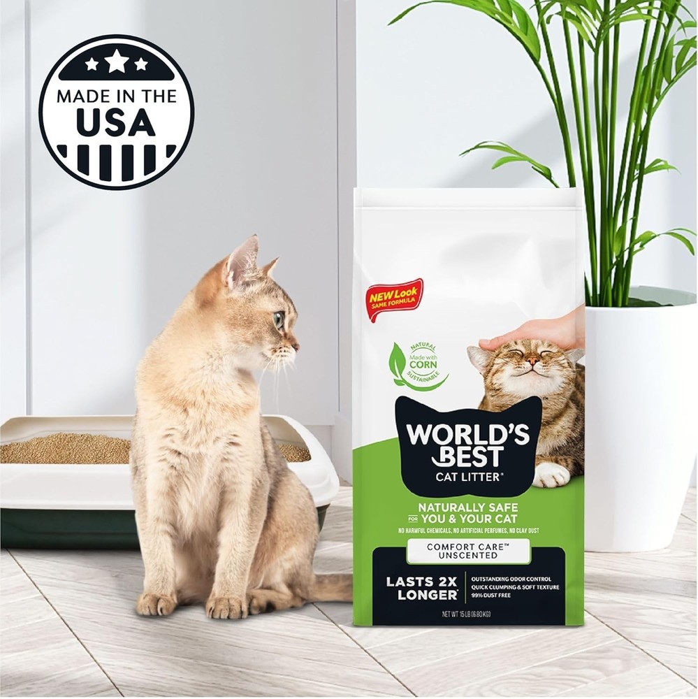 Quick Clumping Natural Cat Litter, 32 lbs