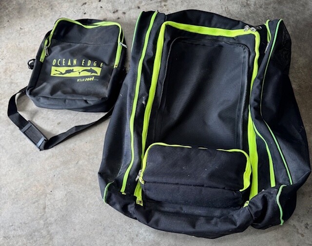 Oceanic Prodigy Scuba Octopus, Dive Computer, Regs, Cayman BC and Dive Backpack