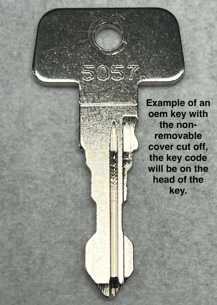Can-Am Cut to Code key - 5000 series keys READ DESCRIPTION
