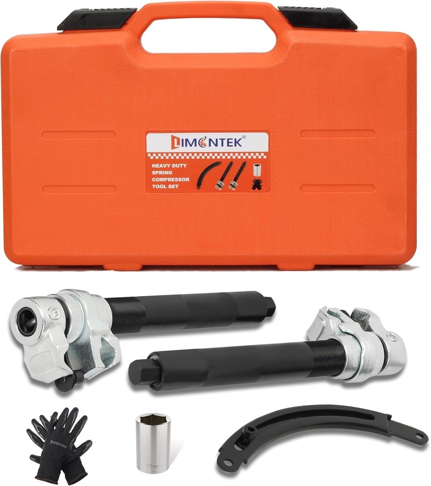 Coil Spring Compressor Tool, Heavy Duty Macpherson Strut Compressor...