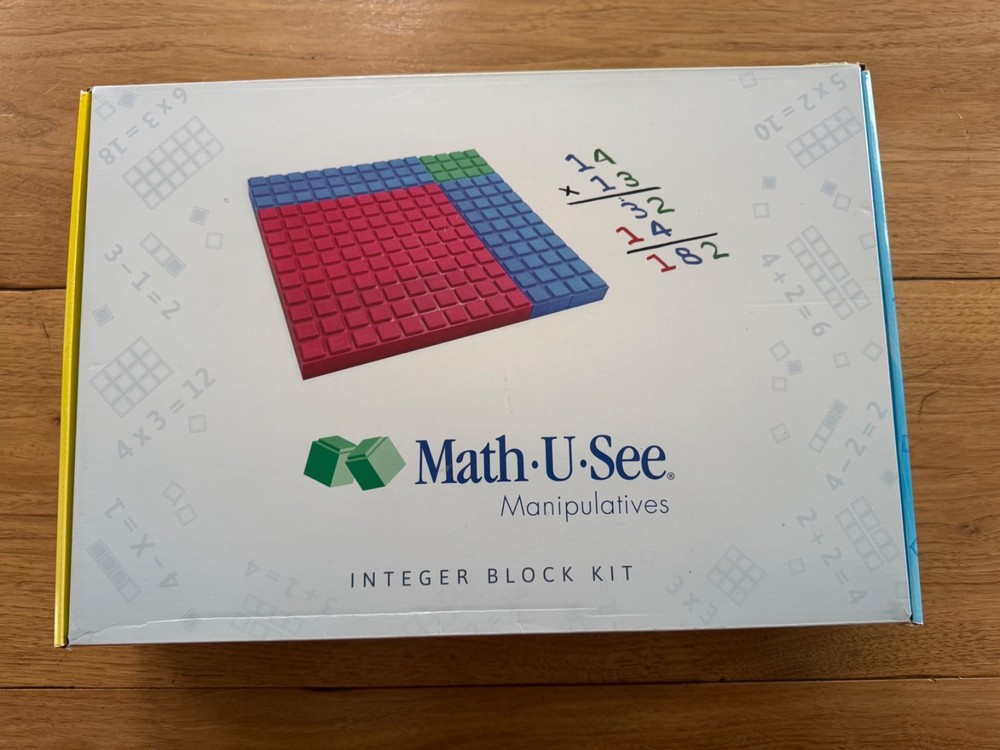 Math U See Manipulatives Integer Block Kit Complete Set