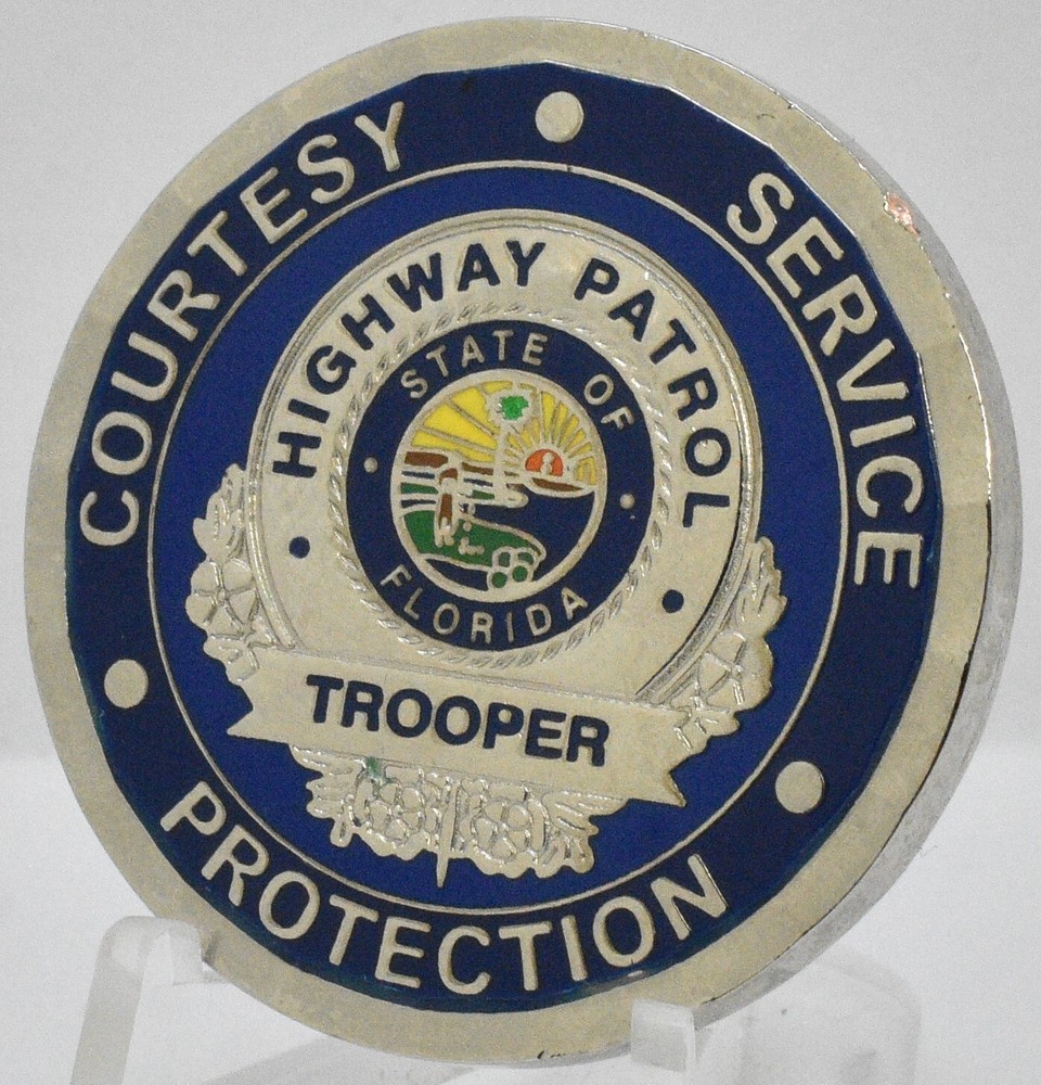 Florida Highway Patrol State Trooper Challenge Coin