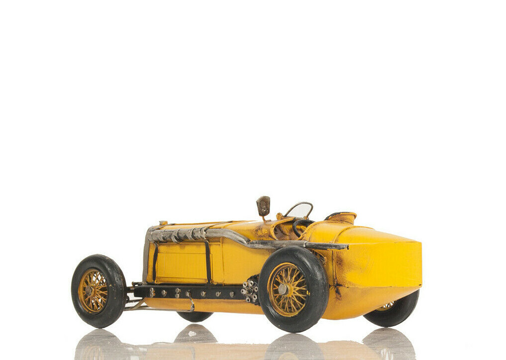 1923 Fiat SB-4 Eldridge Mefistofele Metal Model 13" Grand Prix Racing Car