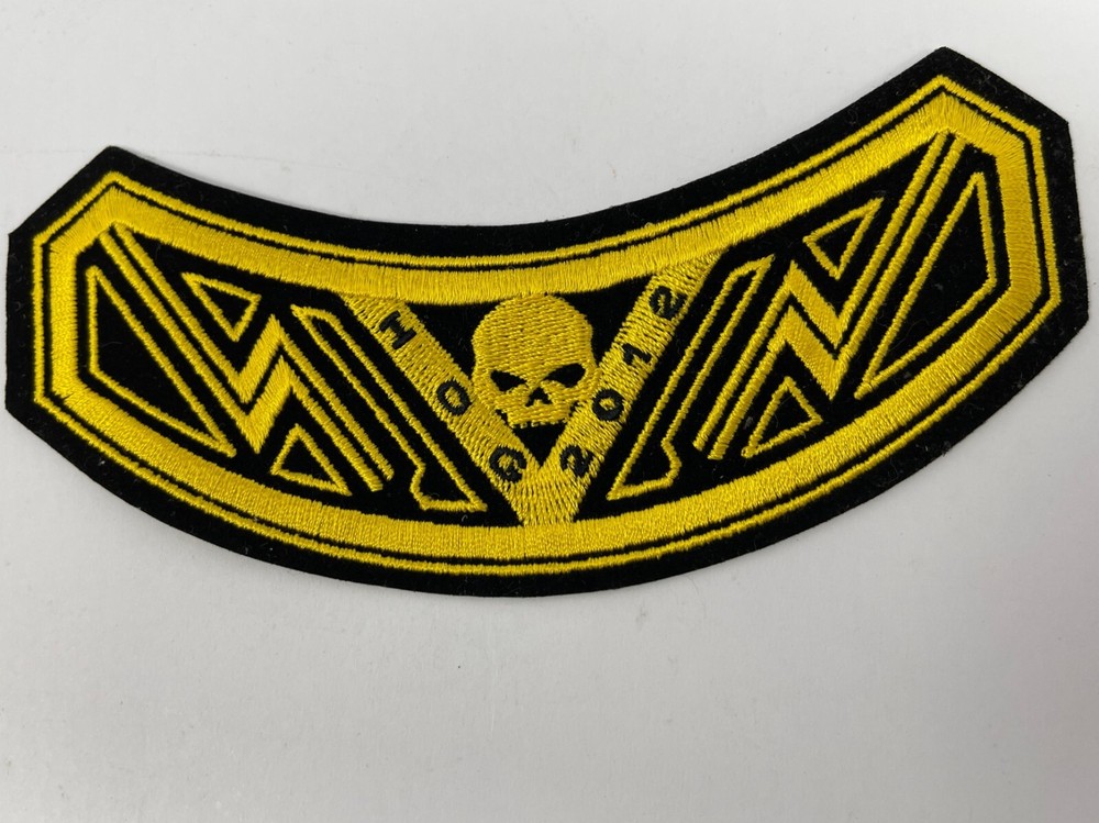 2012 Harley Davidson HOG embroidered patch Motorcycle Bike