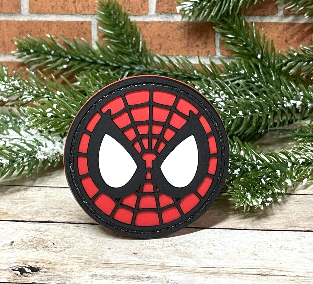 Spider-Man PVC Patch - Spiderman Tactical Morale Patch - Superhero Gun Patch