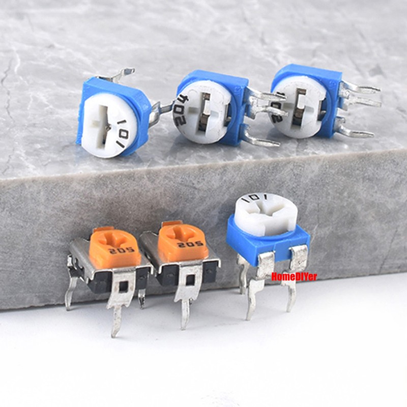 RM065/RM063/WH06 Potentiometer Horizontal/Vertical Variable Trimmers 100~2M ohm