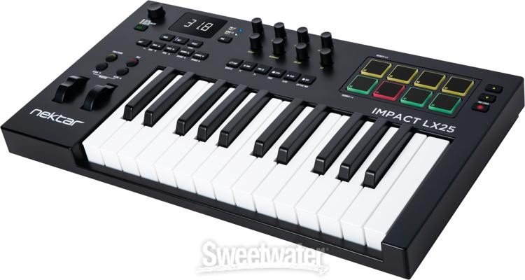 Nektar Impact LX25 mk3 MIDI Controller