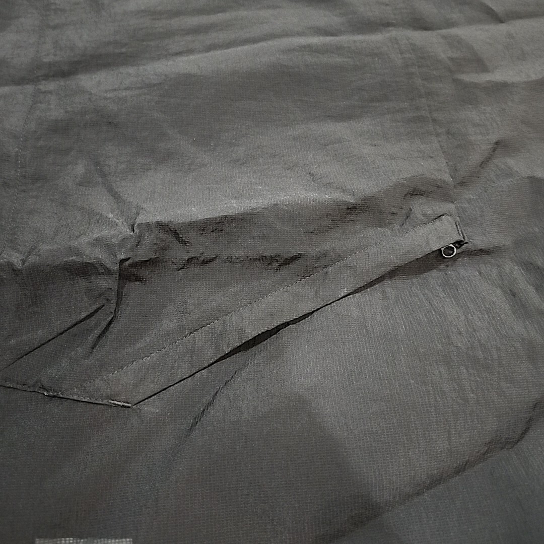 Medium Nike Sportswear Tech Pack Hooded Woven Black Jacket FN2632-010 Pullover