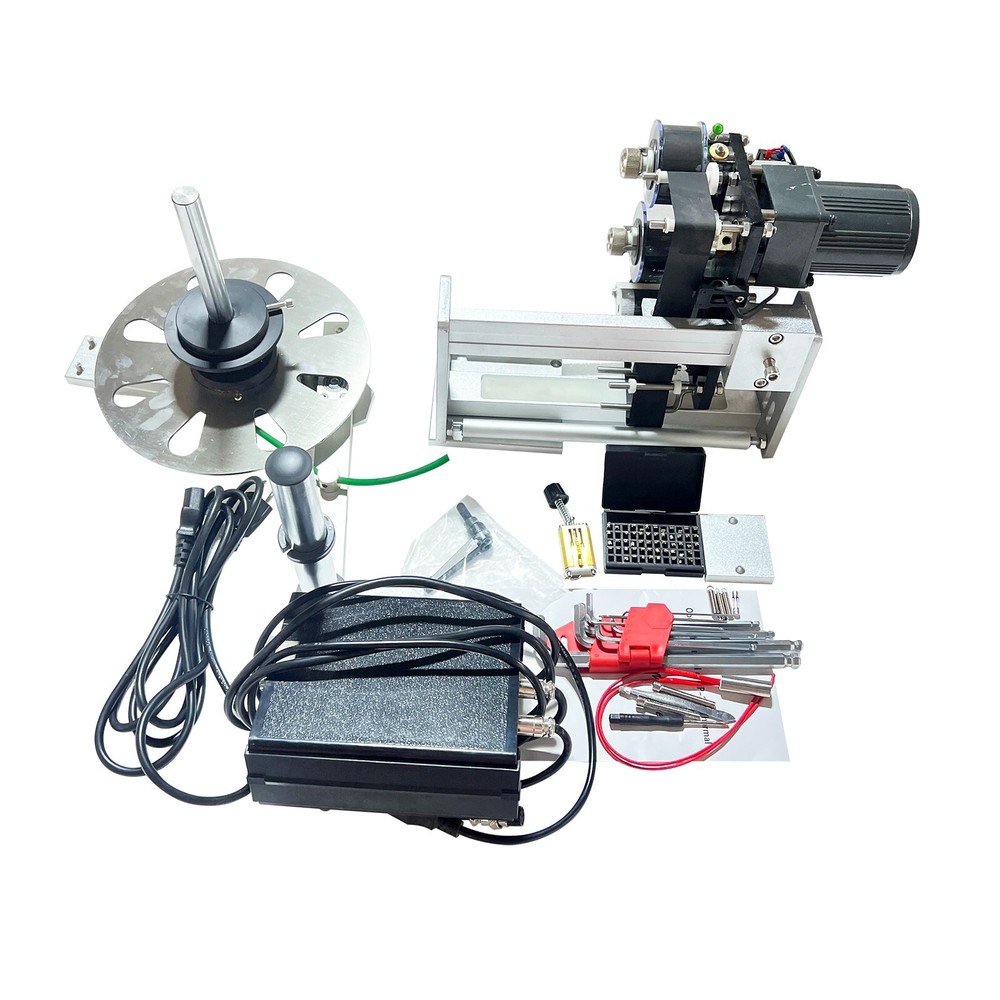 110V LT-160 Automatic Desktop Conveyor Table Plate labeling and Coding Machine