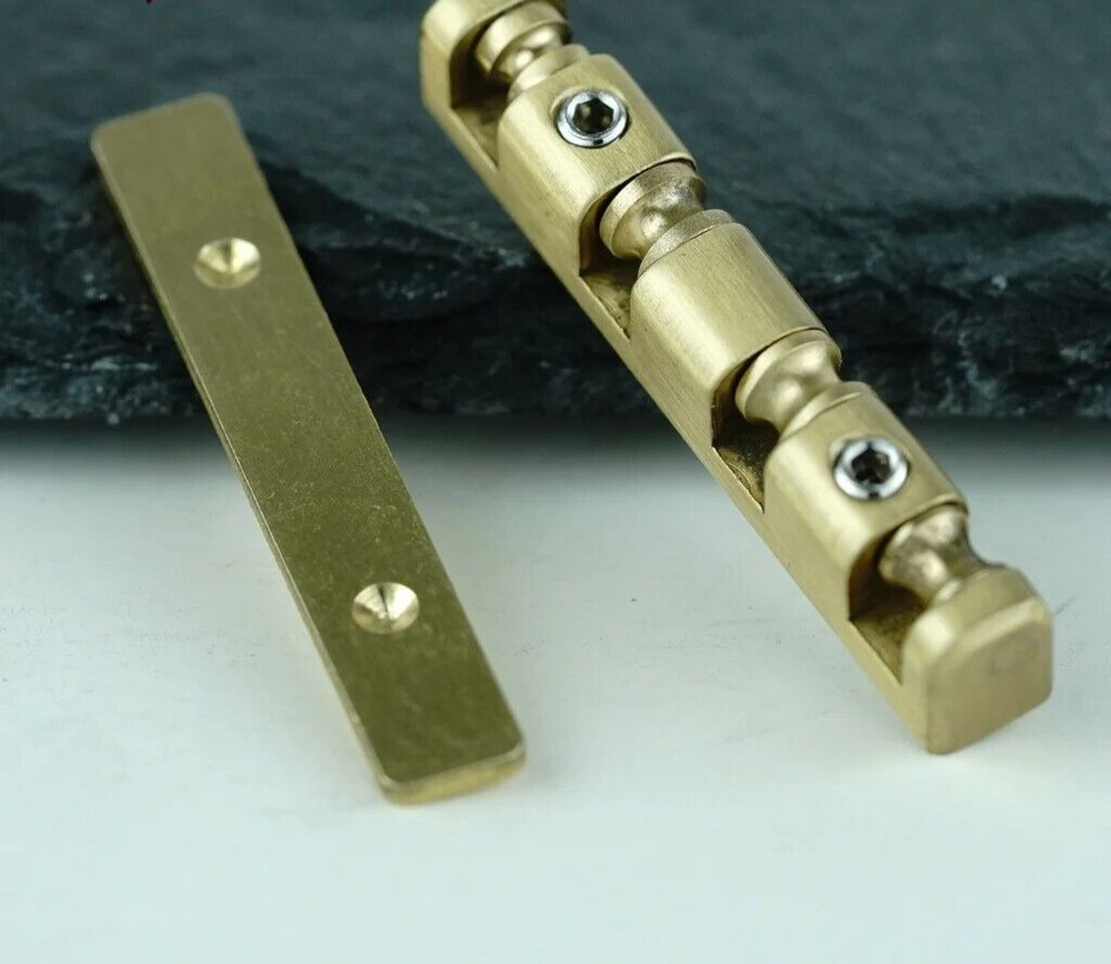 38MM Brass 4 String Bass Roller Adjustable Nut