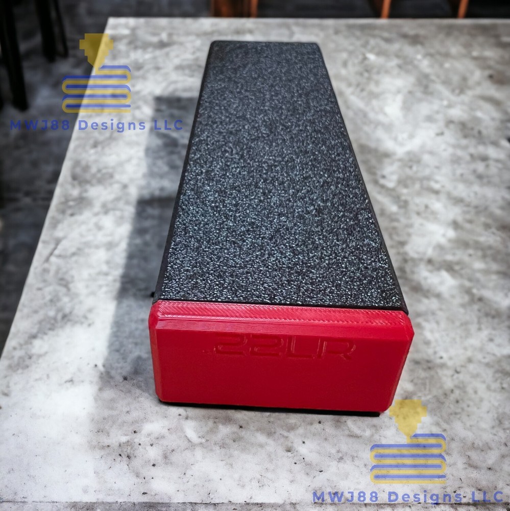 Multi Color Sliding .22lr Ammo Storage Box Case - 100rd Round - Multiple Colors!