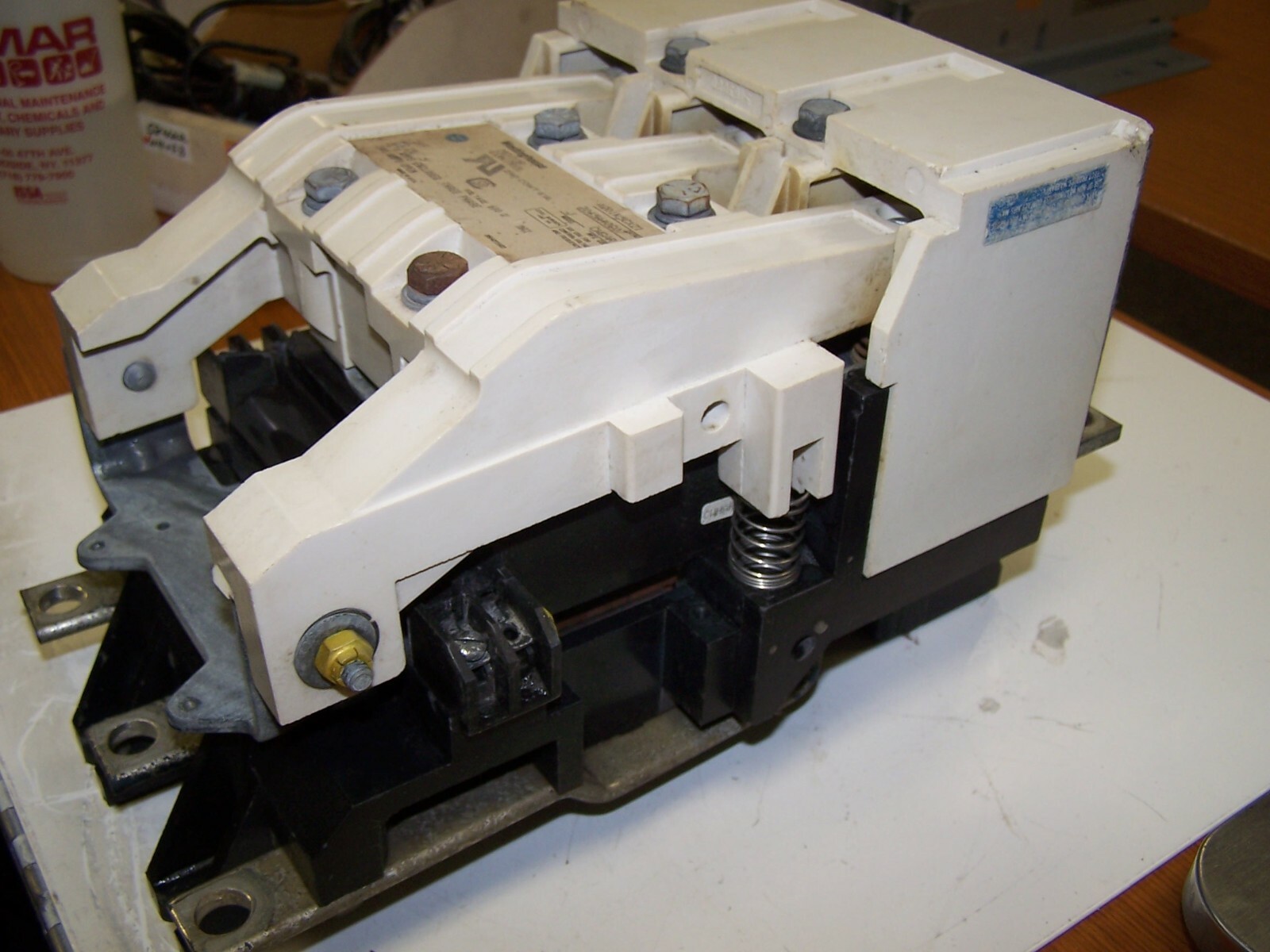 👀 WESTINGHOUSE SIZE 5 MODEL J MOTOR CONTROL 300A 120V COIL 600V 3PH A201K5CXZ1