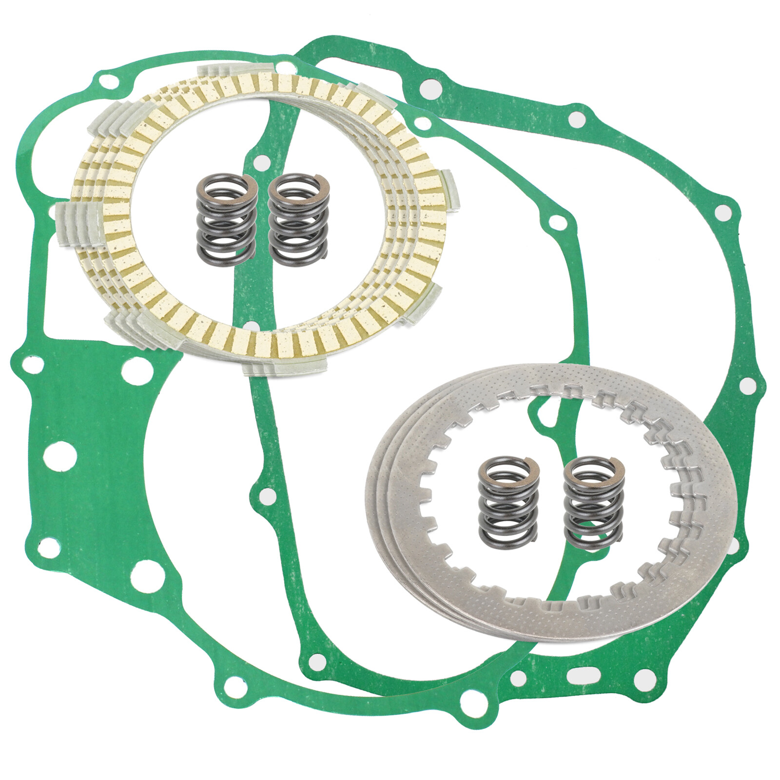 Clutch Friction Plates And Gasket Kit for Honda ATC200S 1984 1985 1986
