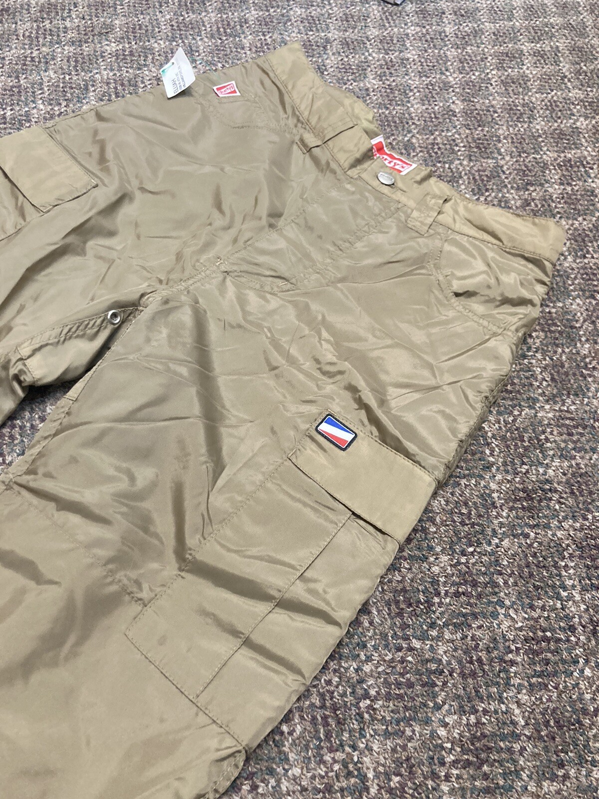 VINTAGE 90s SHORTY’S SKATEBOARDS NYLON CONVERTIBLE PANTS SIZE 28R NEW