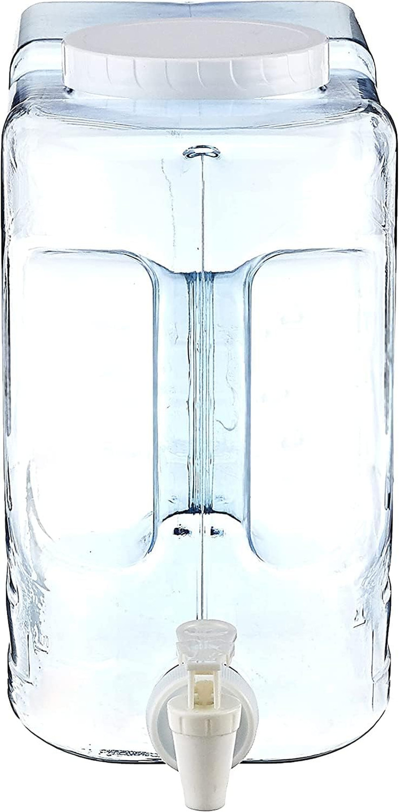 Oasis Drink Dispenser for Fridge, 2.5 Gallon - Plastic Beverage Dispenser with S