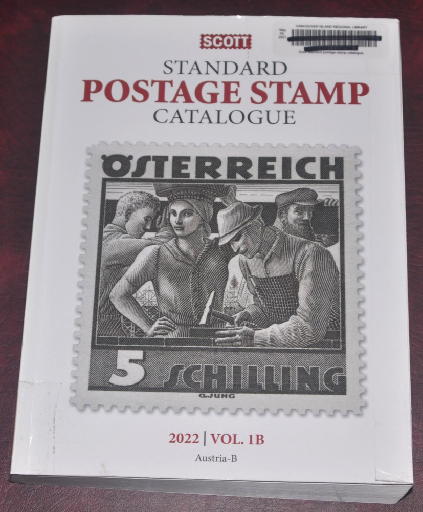 Scott Standard Postage Stamp Catalogue 2022 Vol. 1B: Countries Austria-B ex-lib