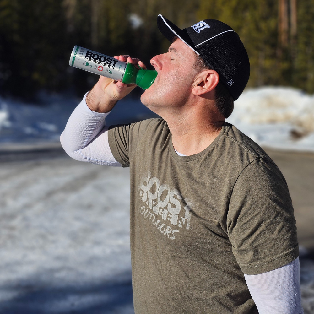 Boost Oxygen Medium Natural 5L Canister | Respiratory Support for Aerobic