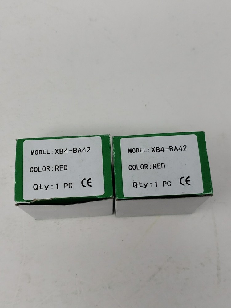 2ct RED XB4-BA42 22mm Push Button
