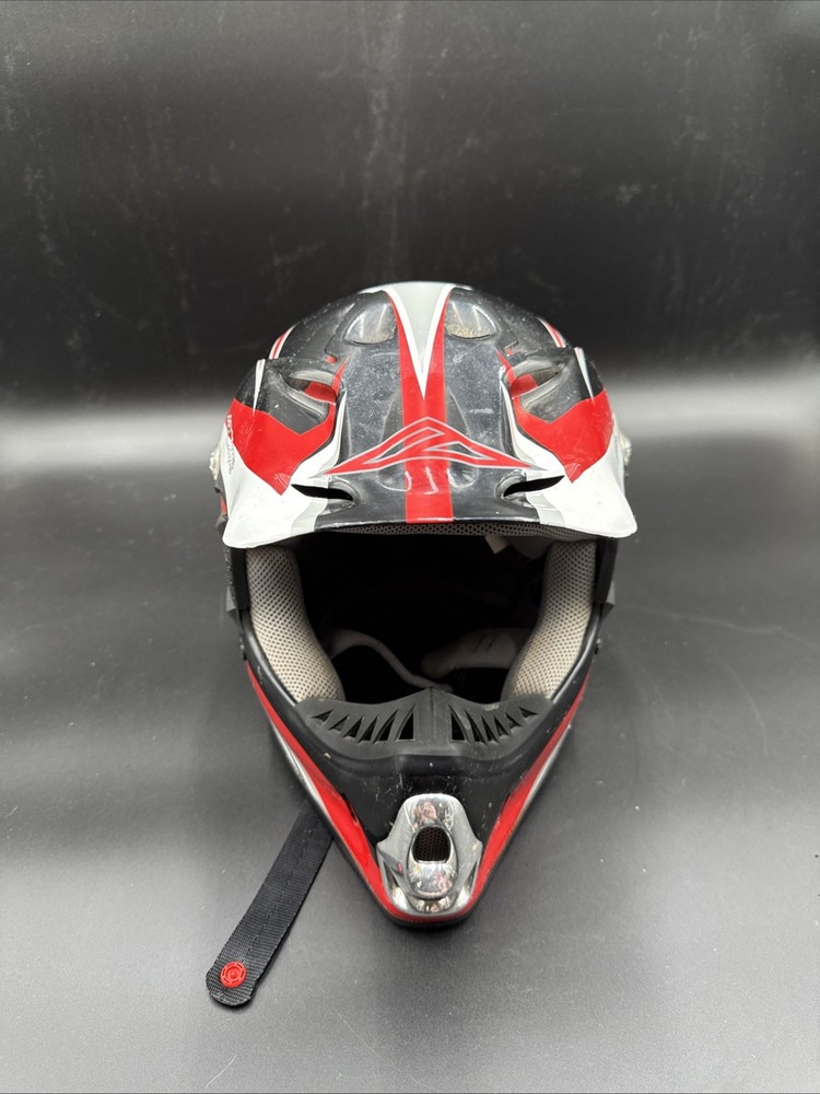 Azonic AZX Helmet Large Red/black/white