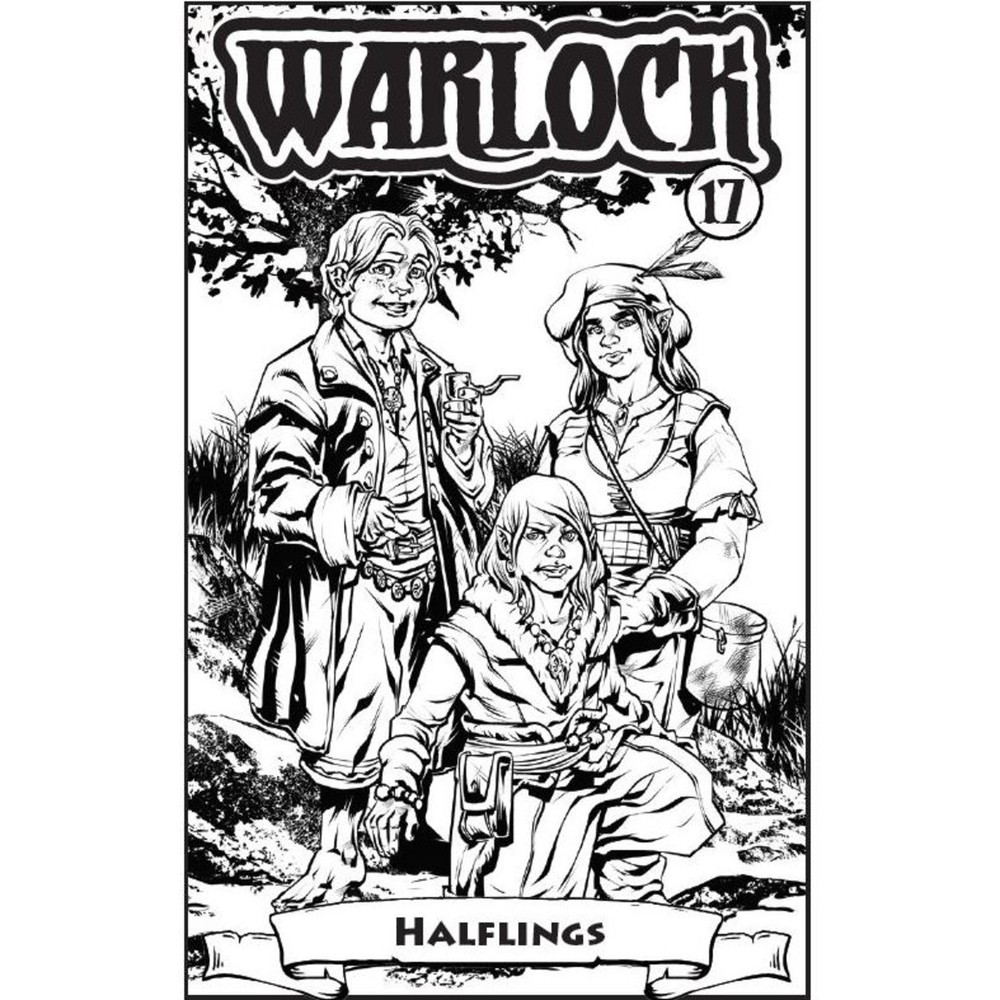 Kobold Press Warlock Warlock #17 - Halflings NM