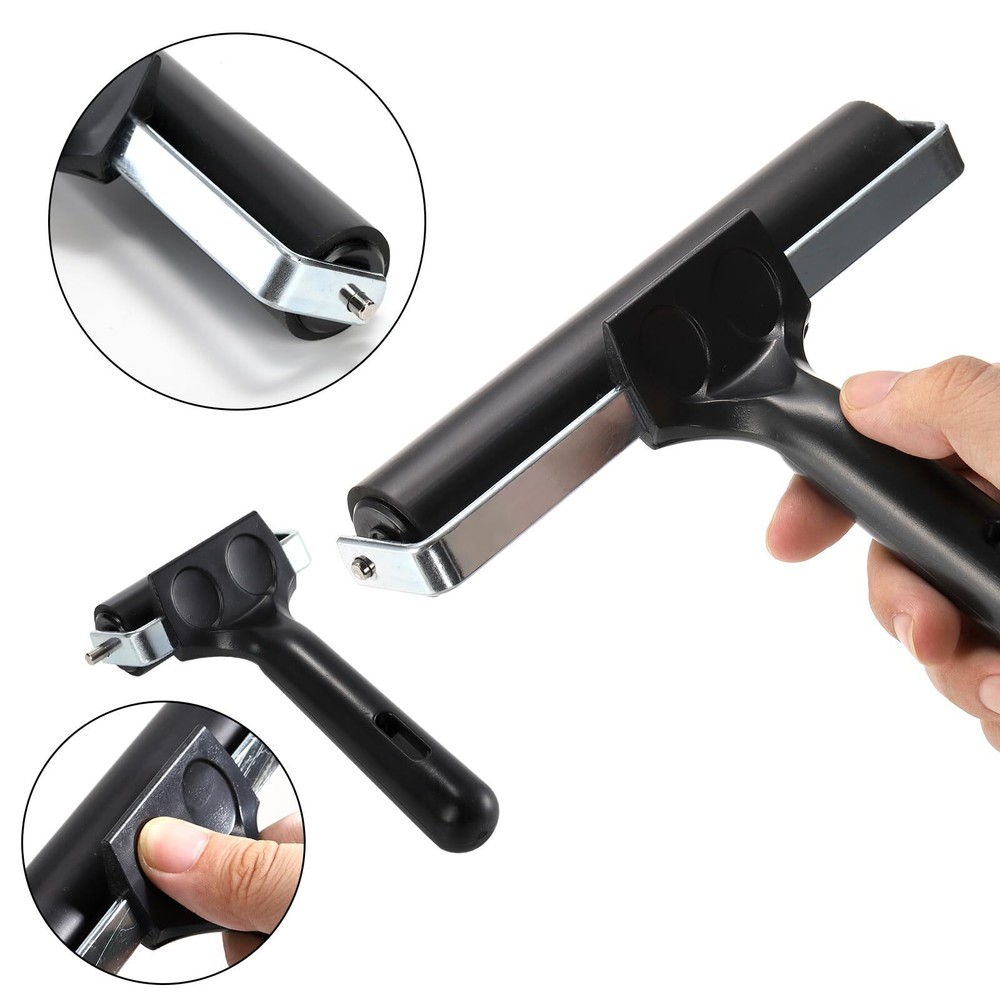 4 Pack Brayer Rollers Vinyl Rubber Roller for Cricut Maker Printing Inking