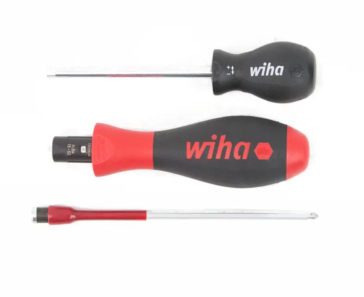 NEW! Wiha 28408 TorqueVario-S 18-62 In-Lbs Torque Screwdriver