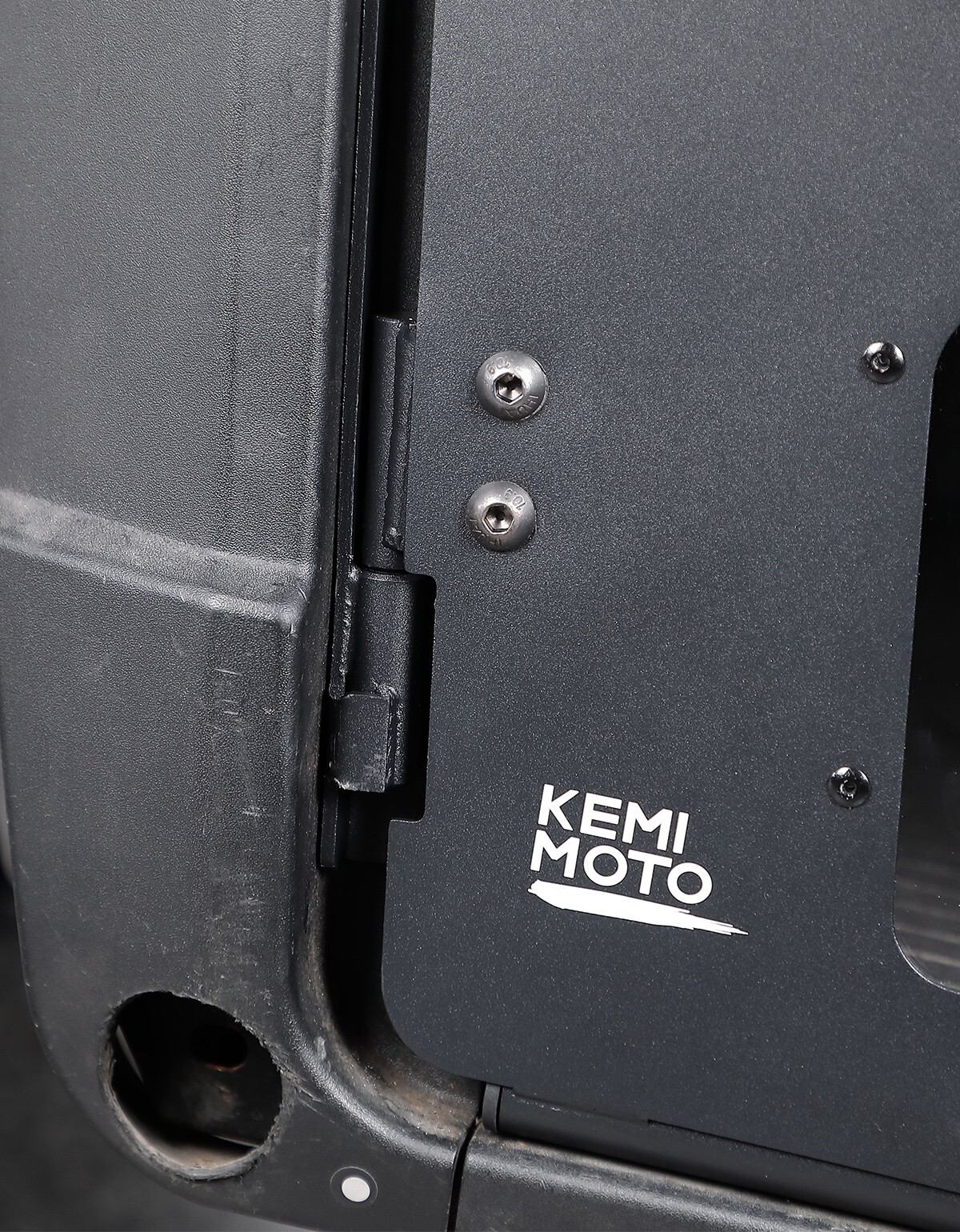 KEMIMOTO Heavy Duty Half Aluminum Doors for Polaris Ranger XP 1000 2018-2025