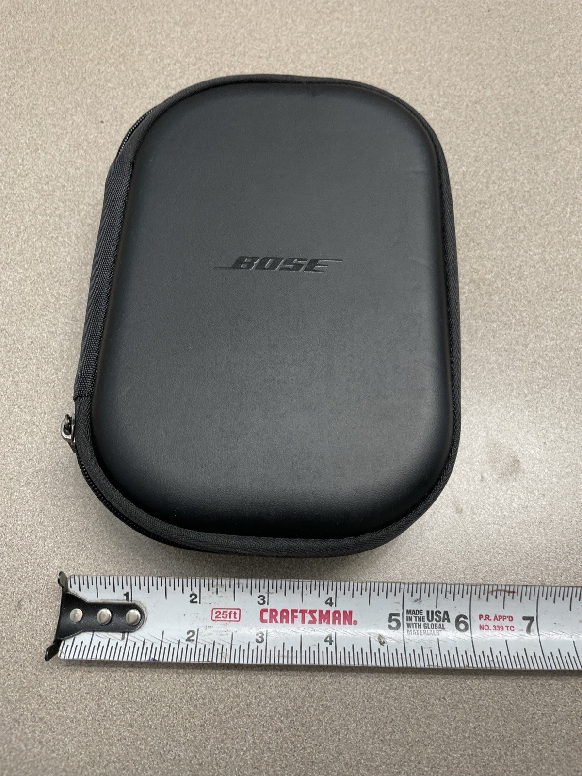 Bose Quiet Comfort 35II QC 35/25/45 Headphones Hard Case Black OEM Zip Travel