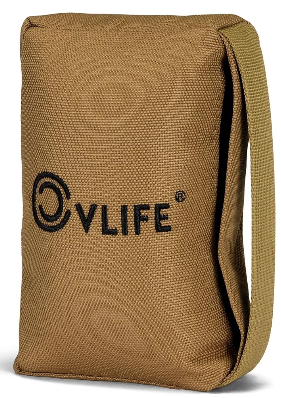 CVLIFE Shooting Rest Bag - Pre-Filled Gun Holders, Rifle for Long Khaki