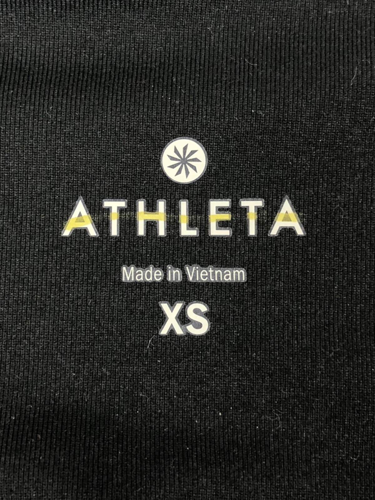 ATHLETA Women XS High Rise Bold Stripe Chaturanga Tight Leggings Yoga 153086 EUC