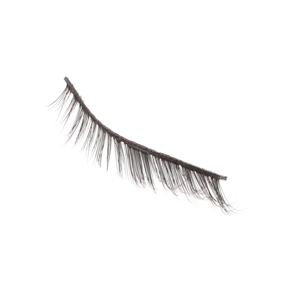 Dense False Eyelashes for Makeup Black K3 5 Pair
