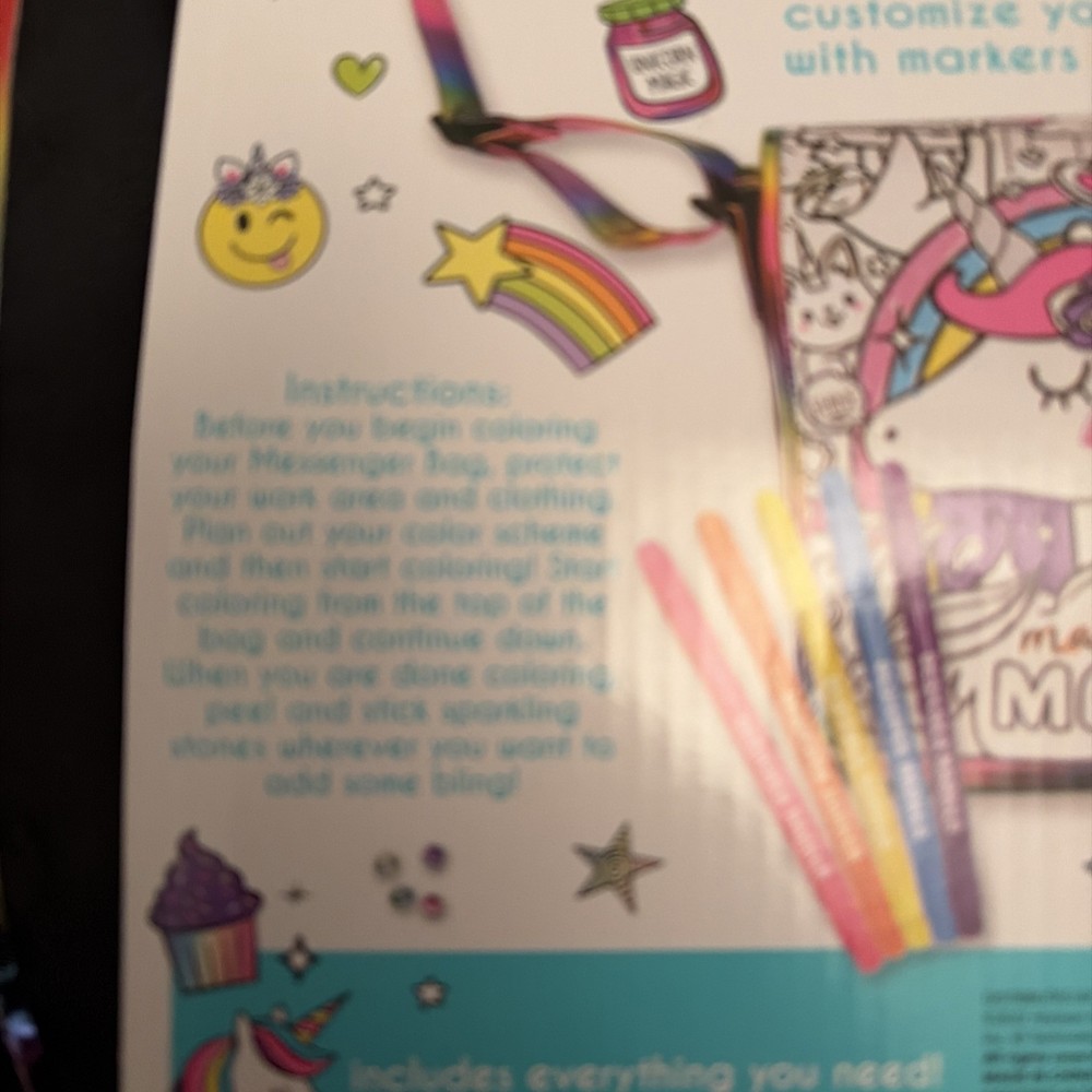 Just My Style - Unicorn Messenger Bag